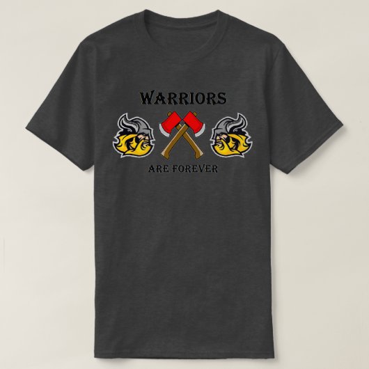 Vikings Warriors zijn altijd T-shirt (Design voorkant)