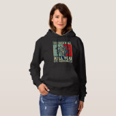 Vikings zal je doden en je horen over het Nors Hoodie (Voorkant volledig)