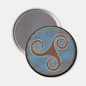 Vikingschildmagneet - Triskele Magneet (Voorkant / Achterkant)