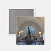 Vikingschip magneet (Voorkant / Achterkant)
