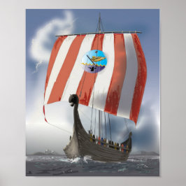 VikingShip Poster