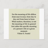 viktor frankl briefkaart (Voorkant)