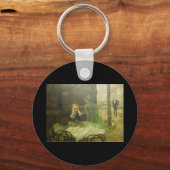 Viktor Oliva. Absinthe Drinker Sleutelhanger (Voorkant)