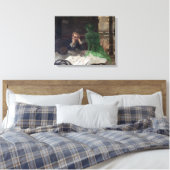 Viktor Oliva - De Absint Drinker (1901) Canvas Afdruk (Insitu (Slaapkamer))