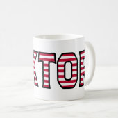 Viktor Prénom USA styled Tasse Café (Devant droit)