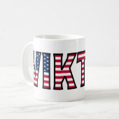 Viktor Prénom USA styled Tasse Café (Devant gauche)