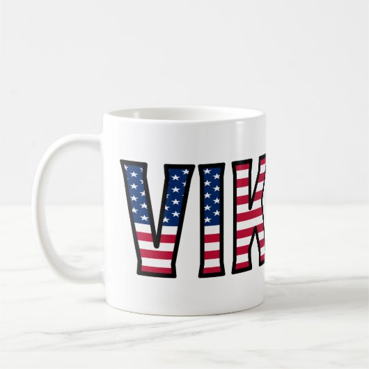 Viktor Prénom USA styled Tasse Café (Gauche)