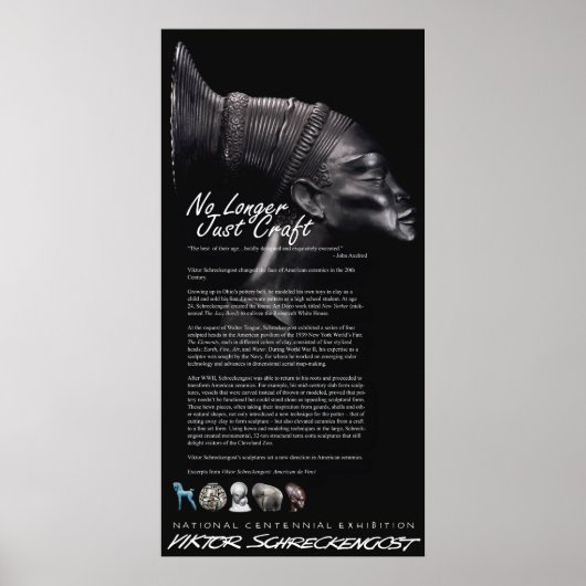 Viktor Schreckengost Ceramics Legacy Poster (Voorkant)