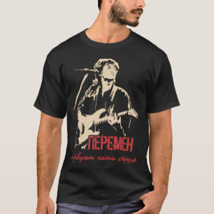 Viktor Tsoi Rock muzikant Rusland Cinema gebruiker T-shirt