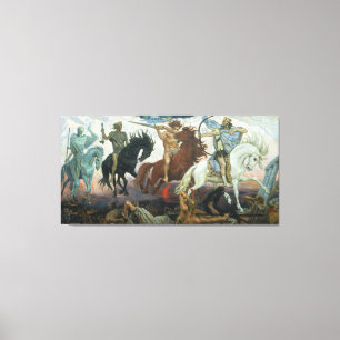 Viktor Vasnetso, quatre cavaliers de toile