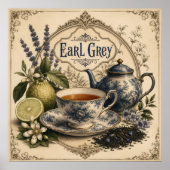 viktoriaanse earl grey poster (Voorkant)