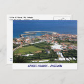 Vila Franca do Campo Briefkaart (Voorkant / Achterkant)