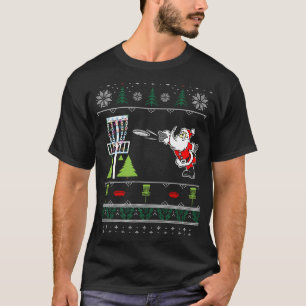 Vilain Disque Golf Père Noël Sweat Noël Drôle Noël
