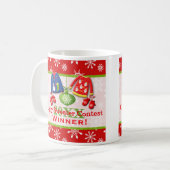 Vilain du concours de pull de Noël 3 Mug (Devant gauche)