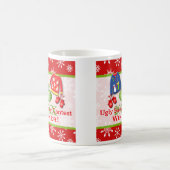 Vilain du concours de pull de Noël 3 Mug (Centre)
