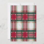 Vilain Noël Sweater Party Invitation Manger Boire (Dos)