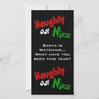 Vilain ou Nice ? Carte photo