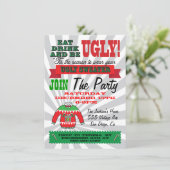 Vilain pull Fête de Noël Invitations (Debout devant)