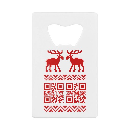 Vilain Sweater QR Code Bonne année! (Devant)