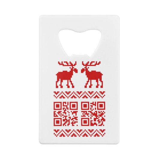 Vilain Sweater QR Code Bonne année! (Dos)