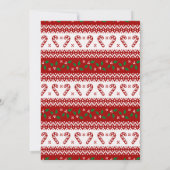 Vilaine invitation de fête de Noël invitation (Dos)