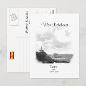 VILAN LIGHTHOUSE, SPANJE BRIEFKAART (Voorkant / Achterkant)