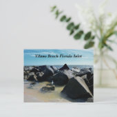 Vilano Beach, Florida inham Feestdagenkaart (Staand voorkant)