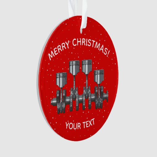 Vilebrequin de piston - turbocompresseur (devant)