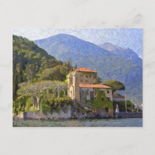 Villa Balbianello, carte postale du lac de Côme (Devant)