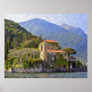 Villa Balbianello, Comomeer Poster