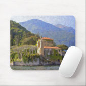Villa Balbianello, Meer Como Mousepad Muismat (Met muis)