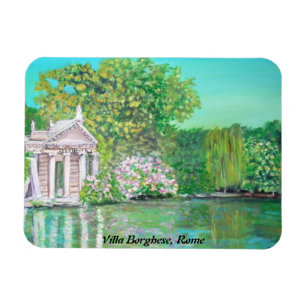 Villa Borghese Park, Rome - Premium Flexi Magnet Magneet