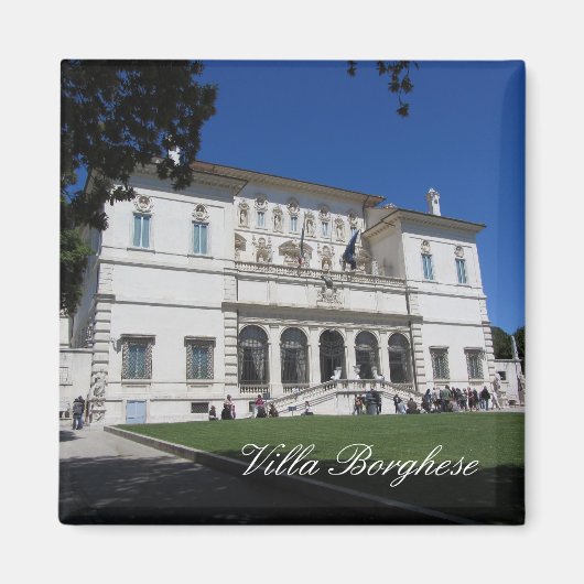 Villa Borghese, Rome, Italië Magneet (Voorkant)