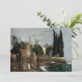 Villa By The Sea van Arnold Bocklin, Symbolisme Ku (Staand voorkant)