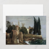 Villa By The Sea van Arnold Bocklin, Symbolisme Ku (Voorkant / Achterkant)