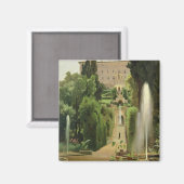 Villa D'Este, Tivoli, 1869 Magneet (Voorkant / Achterkant)