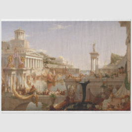 Villa door het Zee-ontledingspapier Tissuepapier