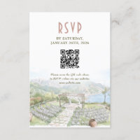 Villa Eva Ravello Trouw RSVP Kaart met QR Code
