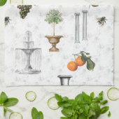 Villa italienne Jardin Serviette cuisine (Plié)