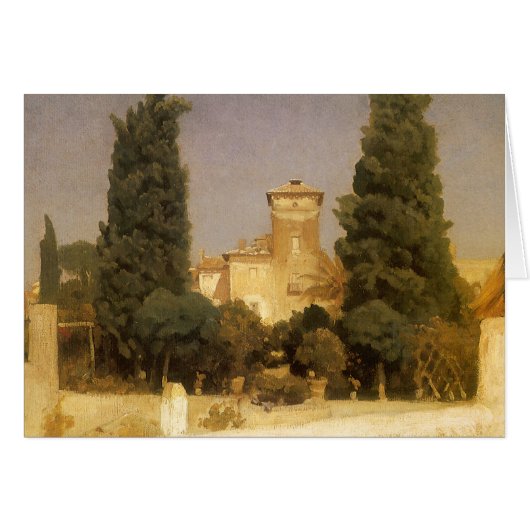 Villa Malta, Rome van Lord Frederic Leighton (Voorkant Horizontaal)