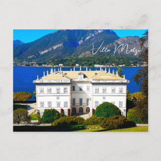 Villa Melzi Bellagio Lake Como Italië Briefkaart