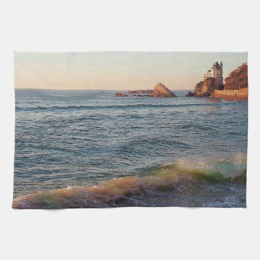 Villa op de Rocks Theedoek (Horizontaal)