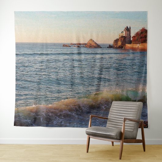 Villa op de Rocks Wandkleed (In Situ (horizontaal))