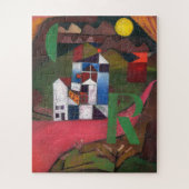Villa R van Paul Klee, Abstracte kunst Legpuzzel (Verticaal)
