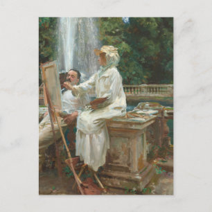 Villa Torlonia Frascati, Italië, door Sargent Briefkaart