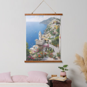 Villa Treville Positano Italië Hangend Wandkleed