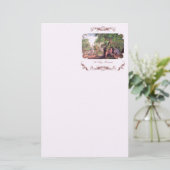 Village Blacksmith Stationery Briefpapier (Staand voorkant)