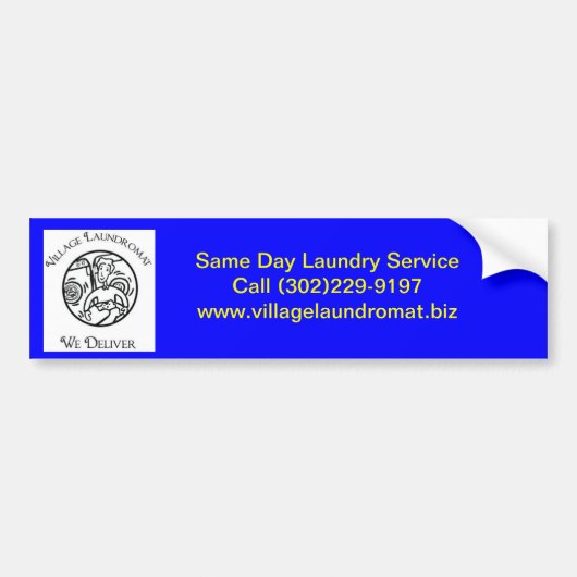 Village Bumpersticker (Voorkant)