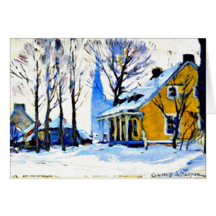 Village canadien, Journée Grey, Clarence Gagnon,