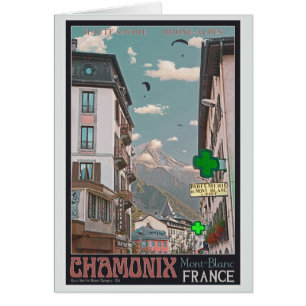 Village de Chamonix (noir)